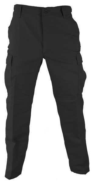 Mens Tactical Pant, Black, Size L Short