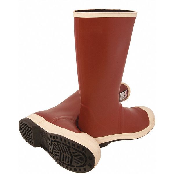 Men's Steel Rubber Boot Brick Red