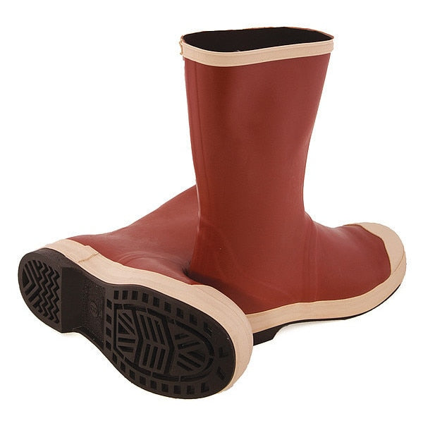 Men's Steel Rubber Boot Brick Red