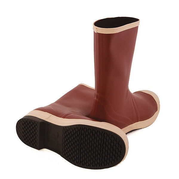 Men's Steel Rubber Boot Brick Red