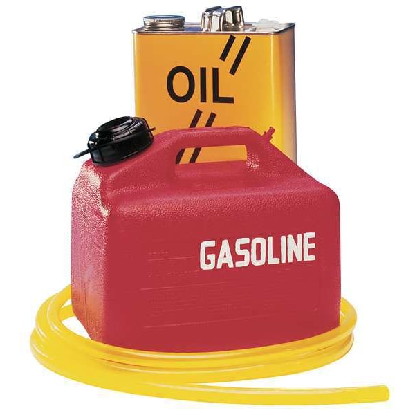 Tubing, 1/2 I.D., 50 ft., Yellow, Flexible