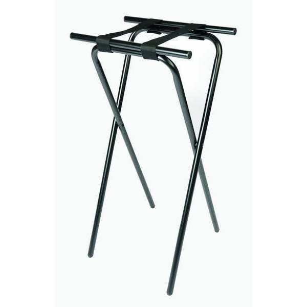 Extra Tall Steel Tray Stand, Black
