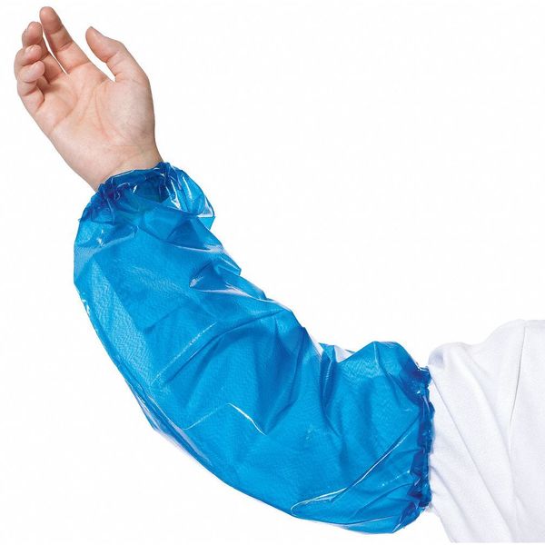 Sleeves, 18 In. L, Blue, PK150