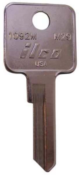 Key Blank, Brass, 1092M-M29, PK10