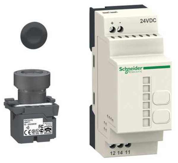Push Button Transmitter and Receiver Kit, 22 mm, Universal