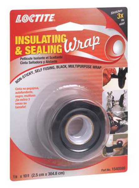 Insulating and Sealing Wrap, Black