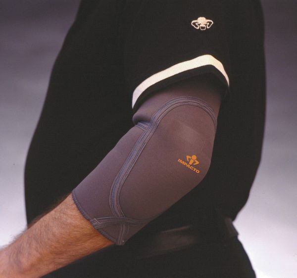 Elbow Sleeve, Layered Rubber, Black, L