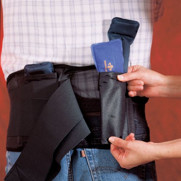 Air Temp Advantage Back Belt, Black, M