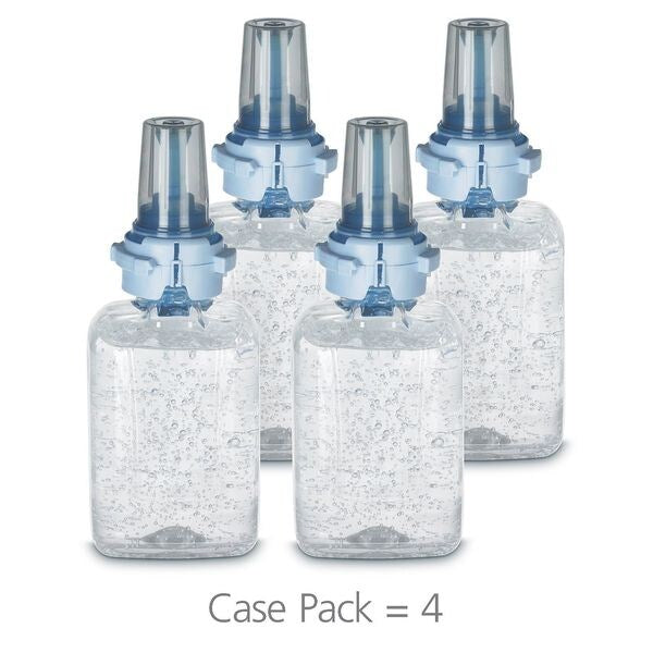 Hand Sanitizer Green Certified Gel 700mL ADX-7 Refill, PK4