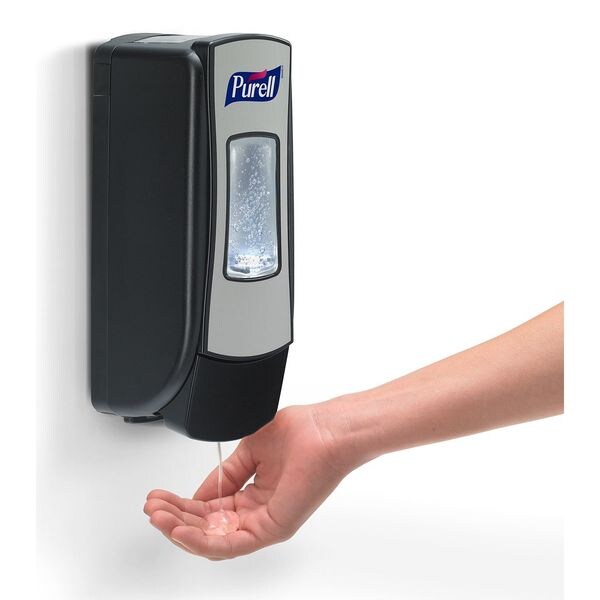 Hand Sanitizer Green Certified Gel 700mL ADX-7 Refill, PK4