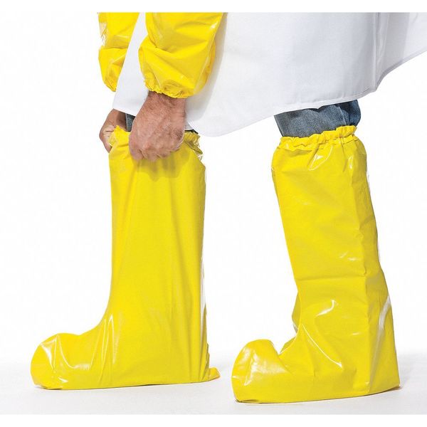 Boot Covers, M, Yellow, PK100