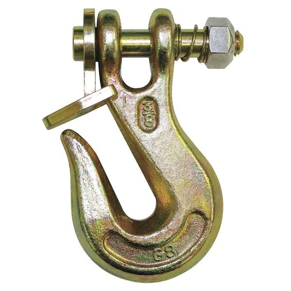 Grab Hook, Steel, G80,5350 lb., Gold Plated