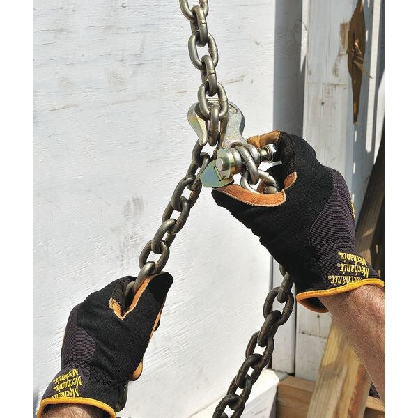 Grab Hook, Steel, G80,5350 lb., Gold Plated