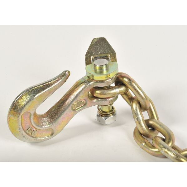 Grab Hook, Steel, G80,5350 lb., Gold Plated