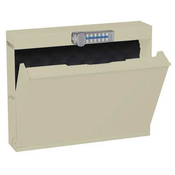 Laptop Locker, w/Digital Lock, Bone White