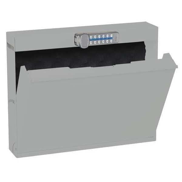 Laptop Locker, w/Digital Lock, Gray Mist