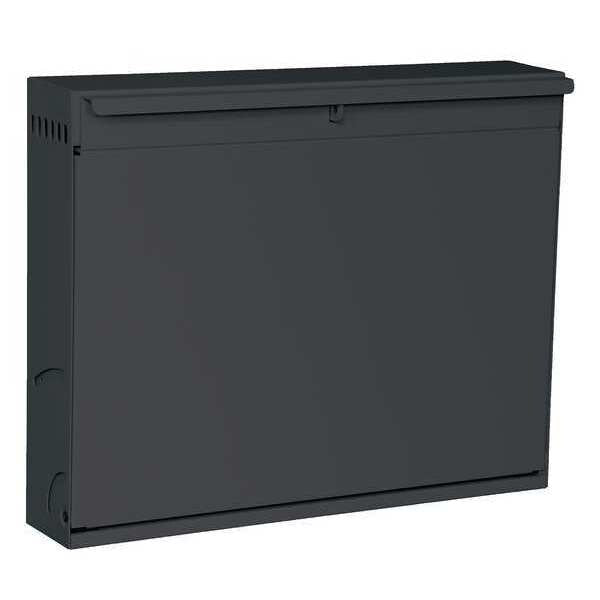 Laptop Locker, w/Hasp Lock, Black
