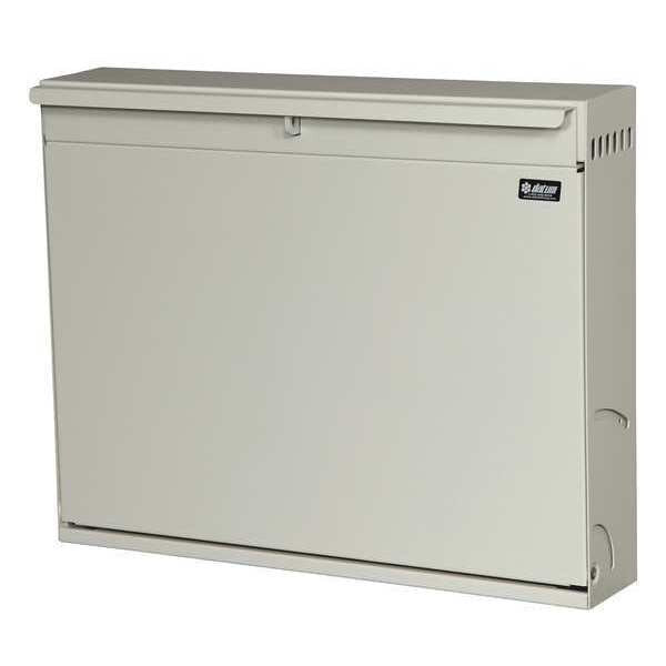 Laptop Locker, w/Hasp Lock, Bone White