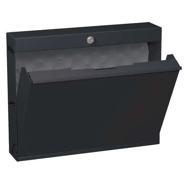 Laptop Locker, w/Key Lock, Black