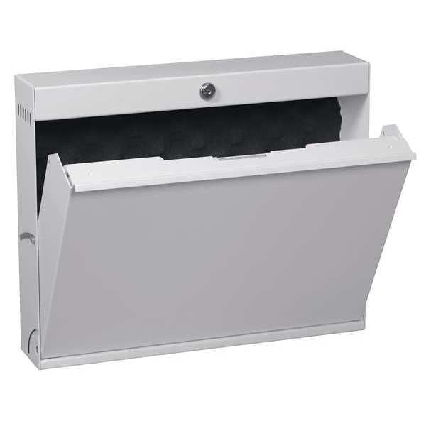 Laptop Locker, w/Key Lock, Gray Mist