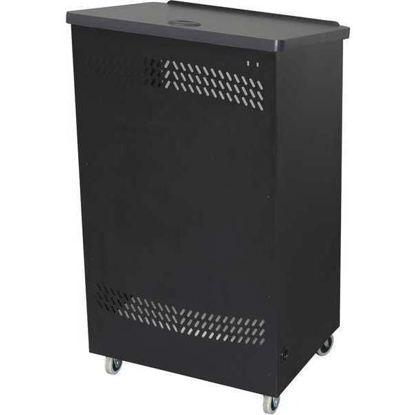 Mobile Podium, Black/Black Top