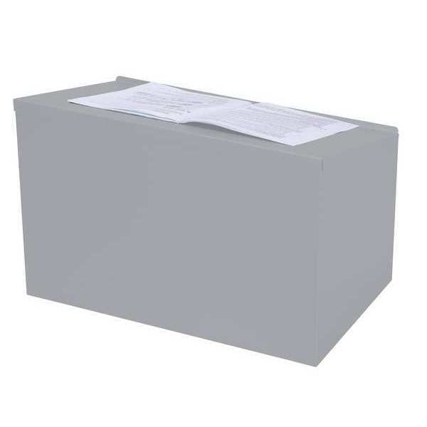Portable Desktop Lecturn, Gray Mist