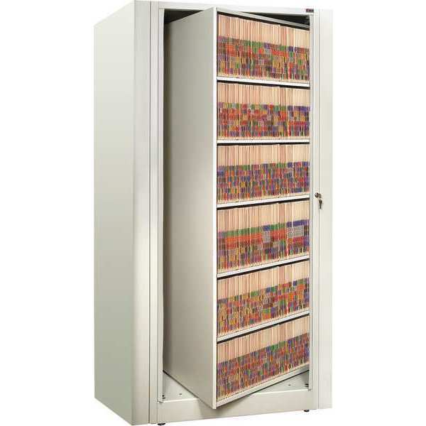 Rotary Shelf, 6H Legal, Starter, Bone White