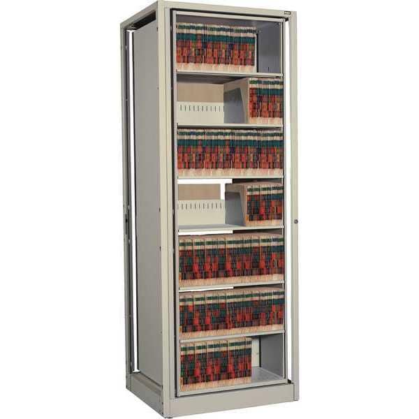 Rotary Shelf, 7H Letter Adder, Bone White