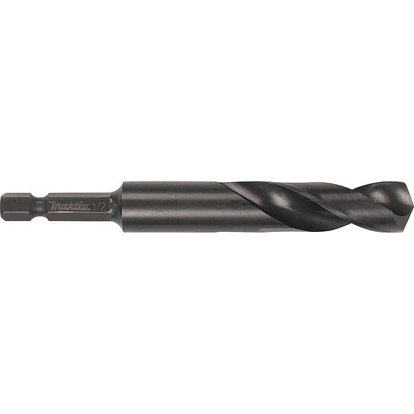 Drill Bit, Black Oxide, 1/2