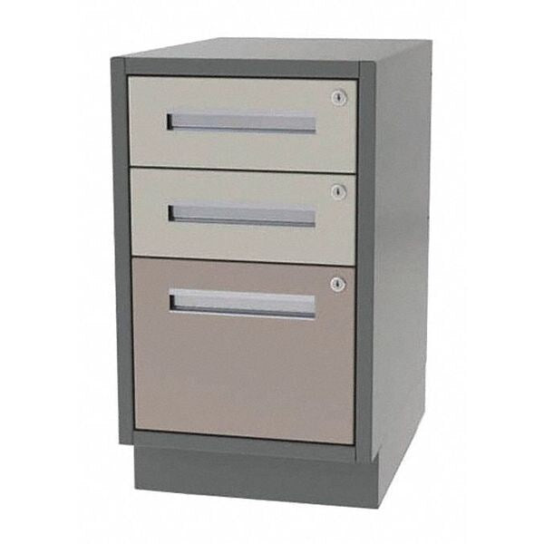 Cabinet, 2 Box/1 Drawer, 24