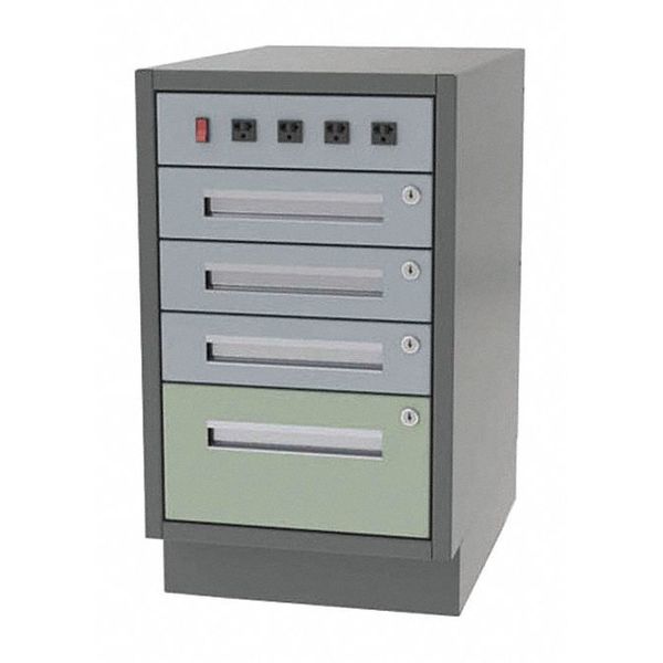 Lab Cabinet, 4 Drawer, 18