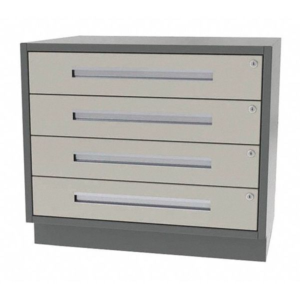 Cabinet, 4 Drawer, 32