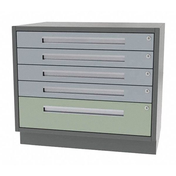 Lab Cabinet, 5 Drawer, 36