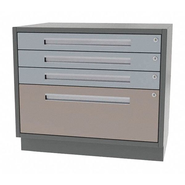 Cabinet, 4 Drawer, 36