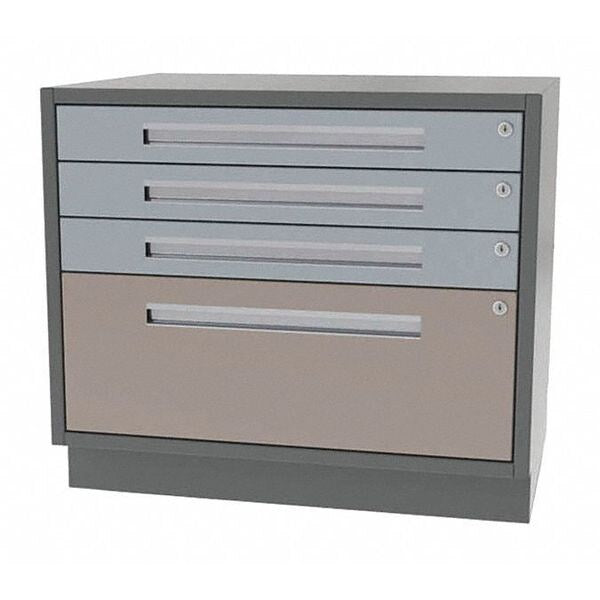 Lab Cabinet, 4 Drawer, 32
