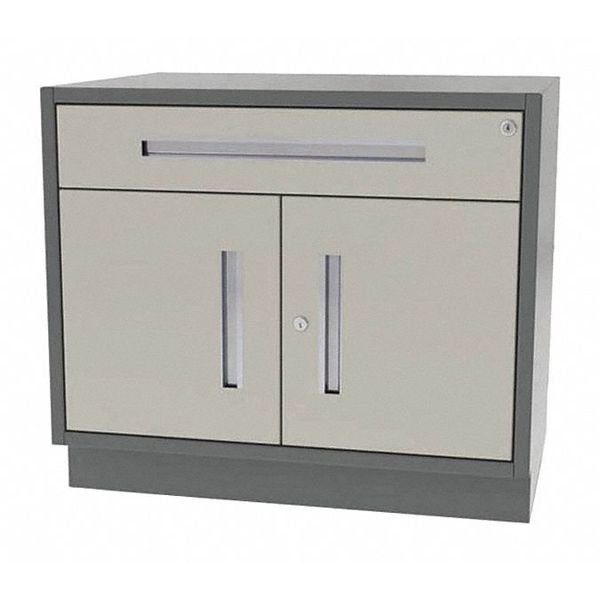 Cabinet, 1 Drawer/2 Door, 36