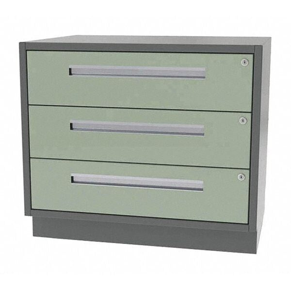 Lab Cabinet, 3 Drawer, 32
