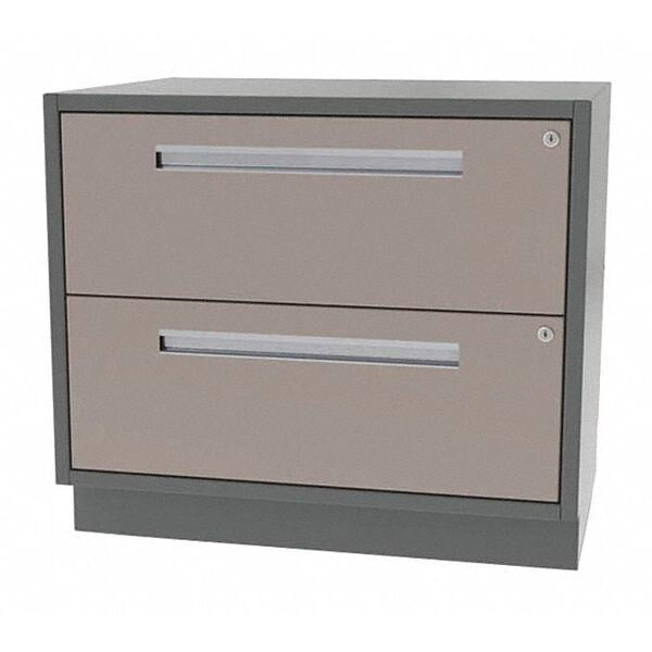 Lab Cabinet, 2 Drawer, 48