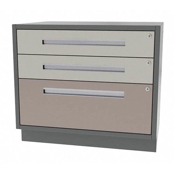 Cabinet, 3 Drawer, 36
