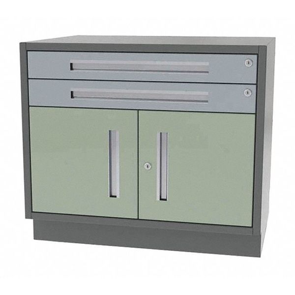 Cabinet, 2 Drawer/Door, 48