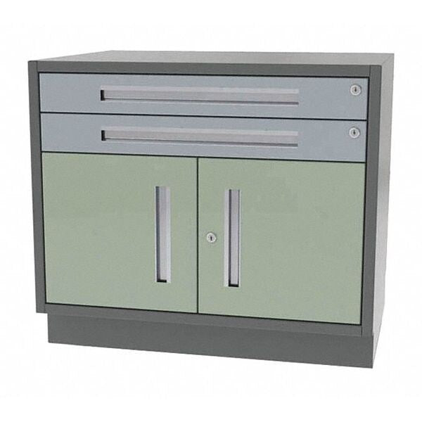 Cabinet, 2 Drawer/Door, 48