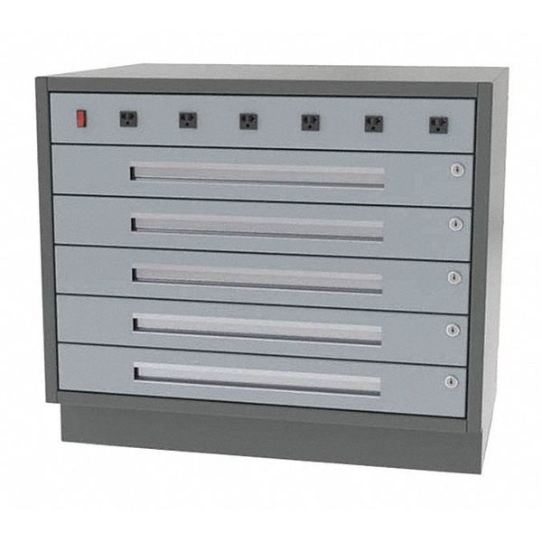 Cabinet, 3 Drawer, 48