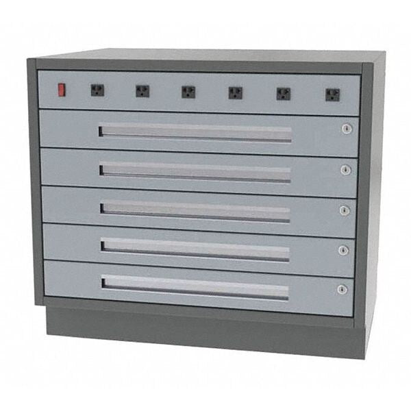 Lab Cabinet, 3 Drwr, 48