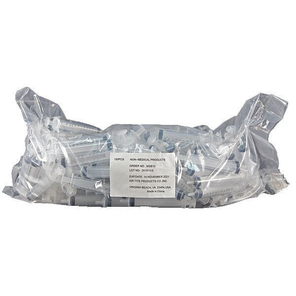 Syringe, Bulk, 10mL Luer Lock, PK130