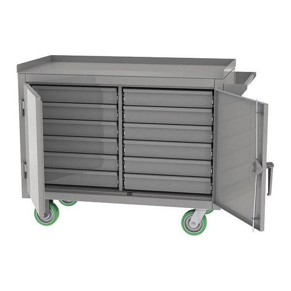 Mobile Bench, 7 Drawer, 36