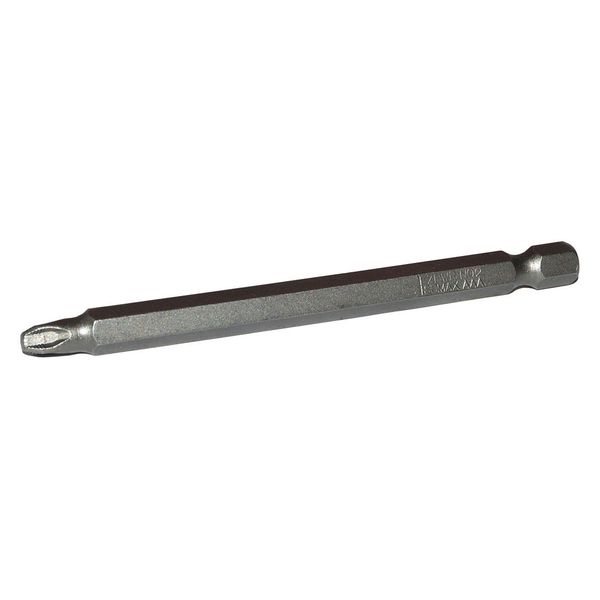 Phillips Square Insert Bit, No. 2, 3-1/2