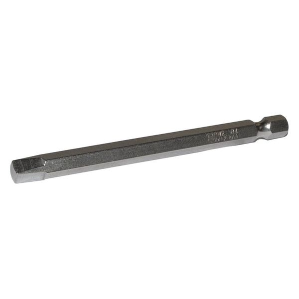 Sqaure Recess Power Bit, Size R4, 3-1/2