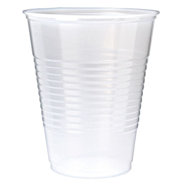 Disposable Cold Cup 9 oz. Translucent, Plastic, Pk2500