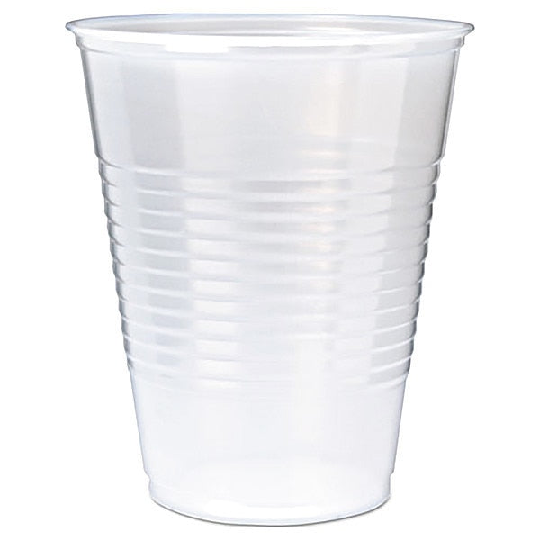 Disposable Cold Cup 12 oz. Translucent, Plastic, Pk1000