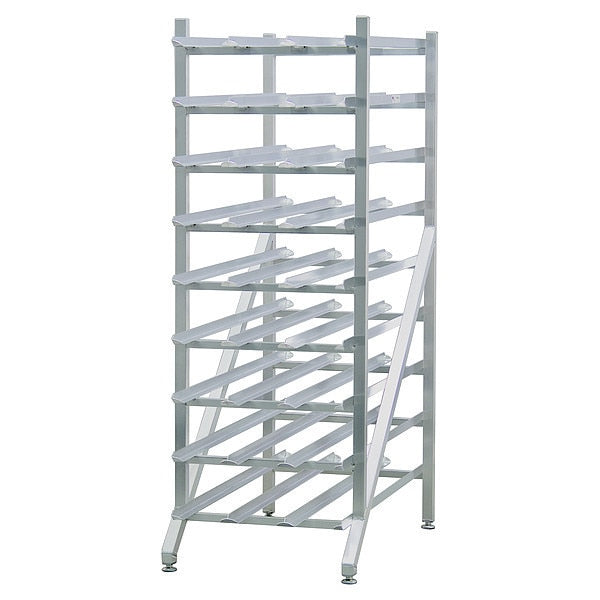 Can Rack, 71 in H, 8 Shelves
